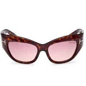 💎✨NEW✨💎NWT TOM FORD Sunglasses Havana Frame Gradient Bordeaux